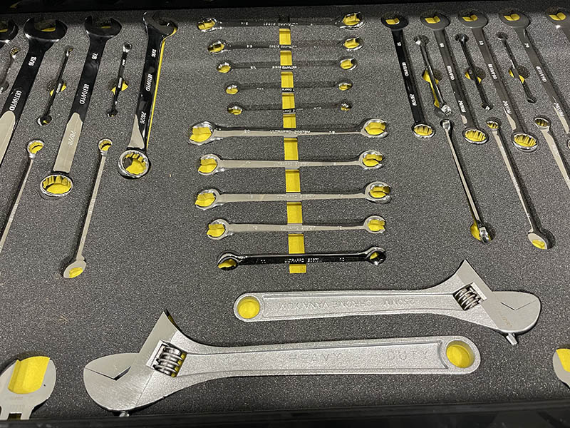 Wrenches drawer